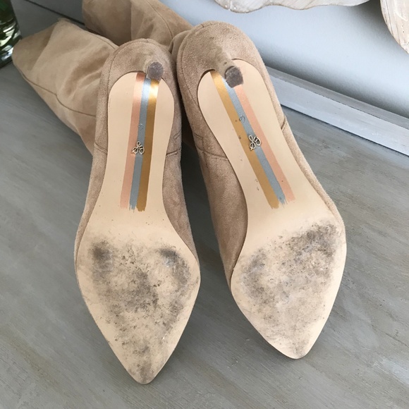 Sam Edelman Shoes | Sam Edelman Olen Suede Camel Tan ...